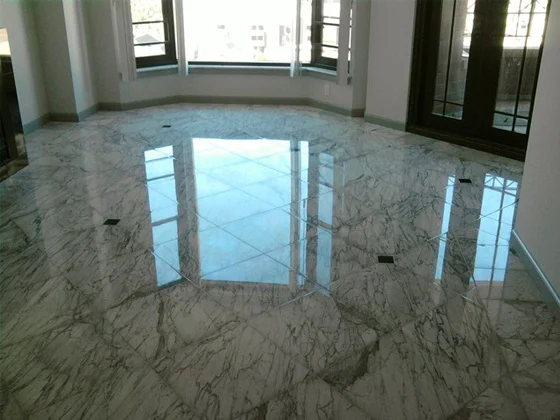 Marble floor